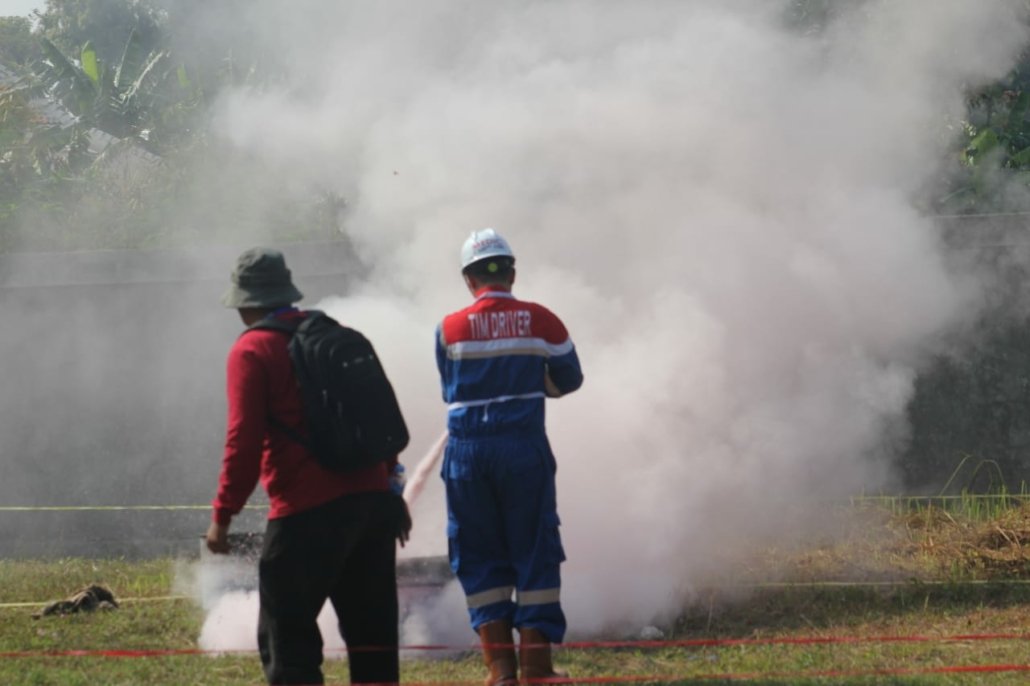 Dinas Damkar dan Penyelamatan Kabupaten Cirebon Gelar Firefighting Competition 2024