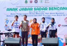 Apresiasi Bey Machmudin soal Kegiatan Anak Jabar Sadar Bencana Pj Gubernur Jabar Bey Machmudin. (FOTO: Pempov Jabar).