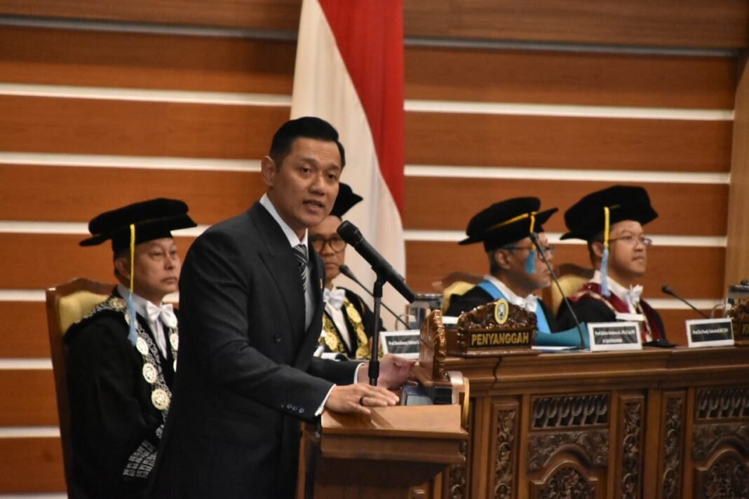 AHY raih gelar doktor di Unair/(Foto: Istimewa)