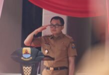 Pimpin Upacara Hari Kesehatan Nasional ke-60, Pj Bupati Cirebon Sampaikan Pesan ini