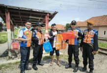 Apresiasi KAI untuk Penjaga Keselamatan di Perlintasan