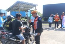 KAI Daop 3 Gelar Kampanye Keselamatan di 9 Titik Perlintasan Sebidang