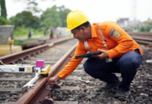 Tingkatkan Keandalan Rel, Daop 3 Cirebon Gunakan Alat Ukur Canggih Track Geometry Trolley