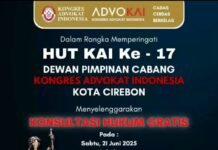 KAI Cirebon Ajak Warga Lebih Melek Hukum Lewat Konsultasi Gratis