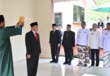 Bupati Cirebon Lantik Iyan Ediyana sebagai Pj Sekda