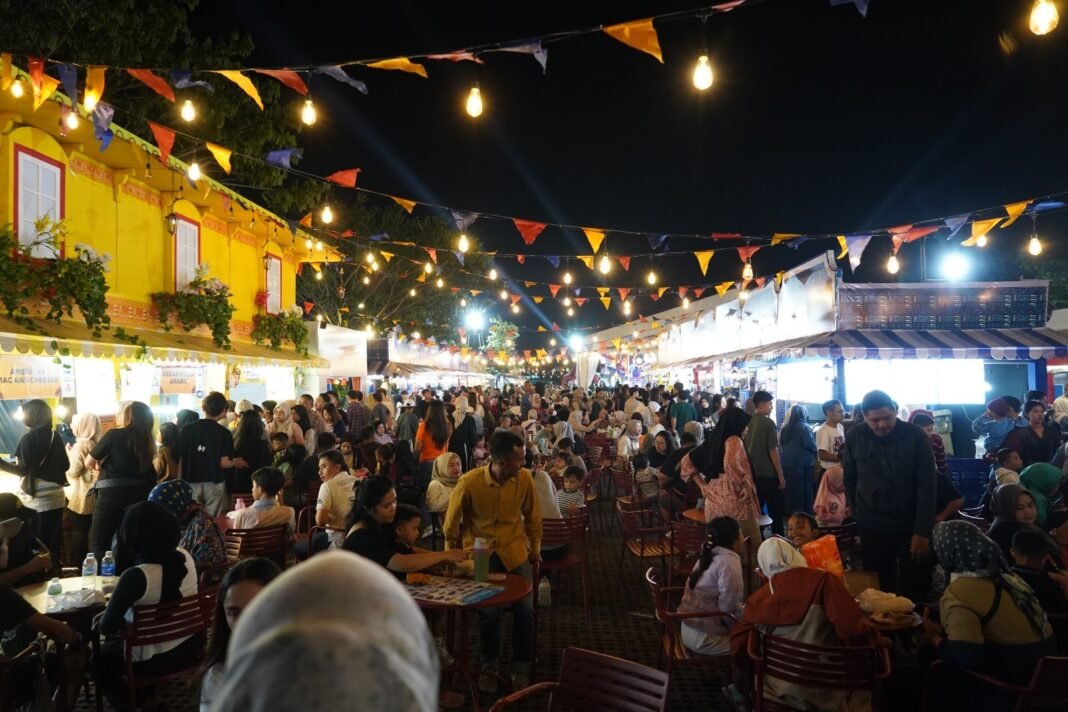 Suasana festival kuliner/(Foto: Istimewa)