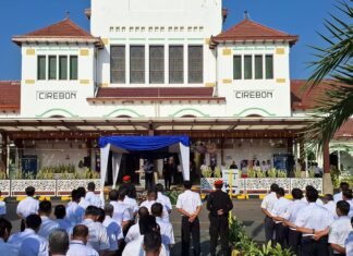 KAI Daop 3 Cirebon Pastikan Kesiapan Mudik Lewat Apel Gelar Pasukan