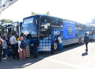Wagub Erwan Lepas 3.000 Peserta Mudik Gratis 2026 di Terminal Leuwipanjang