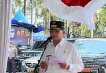Wagub Erwan Lepas 900 Peserta Mudik Gratis di Gedung Sate