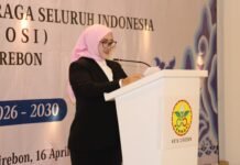 Siti Farida Pimpin Perwosi Cirebon 2026–2030, Dorong Perempuan Aktif Berolahraga