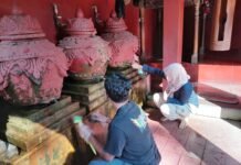 Generasi Milenial Cirebon Bebersih Masjid, Ajak Peduli Sejarah Lokal