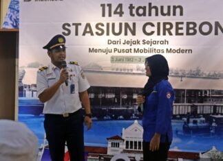 114 Tahun Stasiun Cirebon, Bangunan Art Deco yang Masih Berdiri Kokoh
