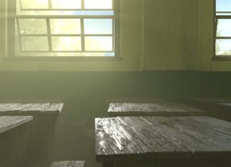 Disdik Jabar Pastikan Data PCMB Aman, Siapkan Solusi bagi Calon Murid Ilustrasi ruang kelas sekolah.