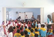Peringati Hari Anak Nasional, KAI Daop 3 Cirebon Edukasi Keselamatan ke 150 Siswa SD