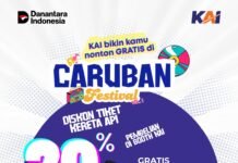 KAI Kasih Diskon Tiket 20% dan Gratis Nonton Caruban Festival