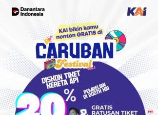 KAI Kasih Diskon Tiket 20% dan Gratis Nonton Caruban Festival