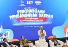 Pemprov Jabar Raih Predikat Terbaik I dalam Penghargaan Pembangunan Daerah 2026